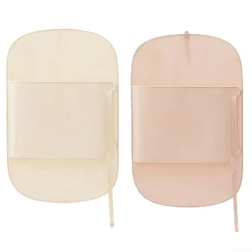 Zenllihome Compression Storage Bags for Clothes, Foldable Garment Organisers for Travel, Reusable Dust for proof Jacket Protector Bags for Winter and Duvets for Home Storage(beige) — view 4
