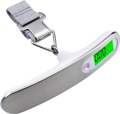 Travel Luggage Scale with Hanging Strap | 110lb/50kg Digital Weight Scale for Bags & Suitcases | Accurate, Lightweight & Easy to Use — view 5
