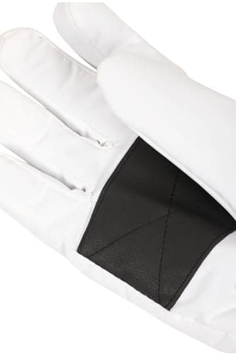 Mountain Warehouse Womens Ski Gloves - Snowproof, Textured Palm, Fleece Lined Warm Glove - For Skiing, Snowboarding & Outdoors White M — view 5