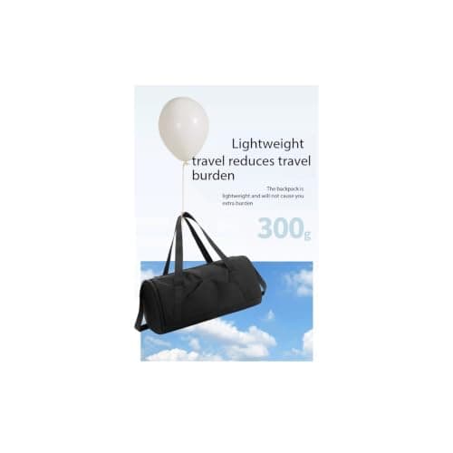 LWLAN Nylon Travel Duffle 36L-55L Unisex Yoga & Gym Bag with Waterproof, Antibacterial, Wear-Resistant & Shoe Compartment Shoe, Dry-Wet Separation — view 4