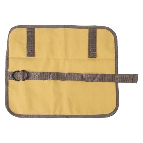 FUBESK Camping Utensil Bag Canvas Multi Pocket Storage Roll Pouch Bbq Tools Cutlery Organizer Portable Travel Gear Brown 365X305Cm Pull Start Recoil Starter Trimmer Spool — view 4