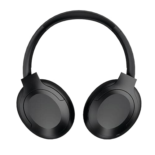 groov e Rhythm Wireless Headphones - Active Noise Cancelling Headphones with 32Hrs of Audio Playback - Bluetooth & 3.5mm Audio Jack - Black — view 3
