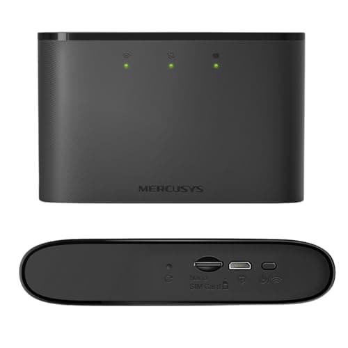 MERCUSYS MT110 Portable WiFi MiFi, 4G Router with SIM Slot, Mobile Hotspot — view 2