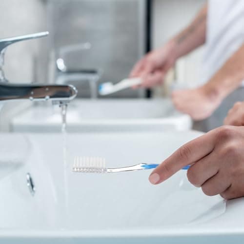 30pcs Disposable Travel Toothbrush for Hotel Business Trips Portable — view 6