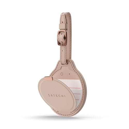 SSATECHI FindAll™ Luggage Tag, Find My Compatible for iPhone & iPad, Rose
