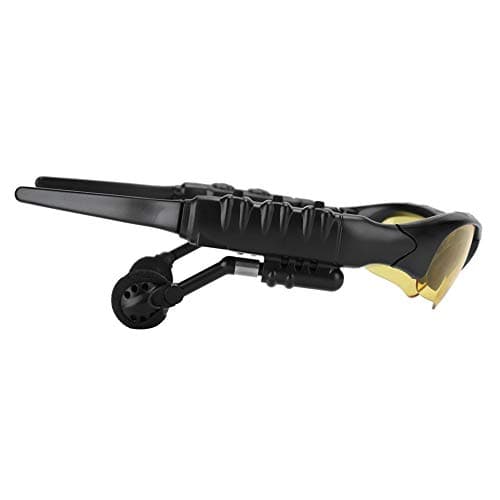 VBESTLIFE Bluetooth Sunglasses, Wireless Music Sunglasses Headsets with Polarized Protection, Unisex Sport Design, for Drive, Travel, Outdoor (Tawny) — view 6