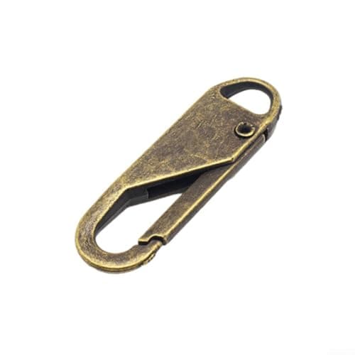 Alloy Zipper Tab 3.7x1.1cm Non-Magnetic Alloy Zipper Tab 3.7x1.1cm(Copper)