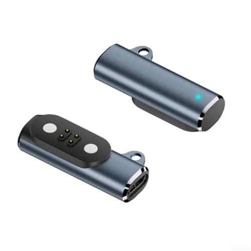 Compact USB C to USB A Adapter for Travel Use(Purple) — view 5