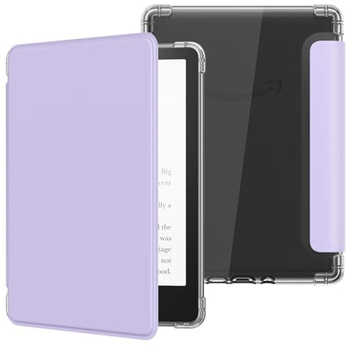 MoKo Case for 6" Kindle Basic 11th Generation (2024/2022), Taro Purple
