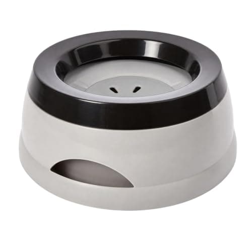 Non Spill Dog Water Bowl, Portable Dog Water Bowl, Grey