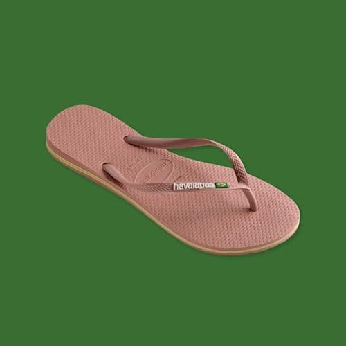 Havaianas - Slim Brasil Logo, Comfortable, Durable, and Lightweight Flip-Flops, Tribute to Brazil, Flag on Straps and Sole, Women, 5 UK — view 5