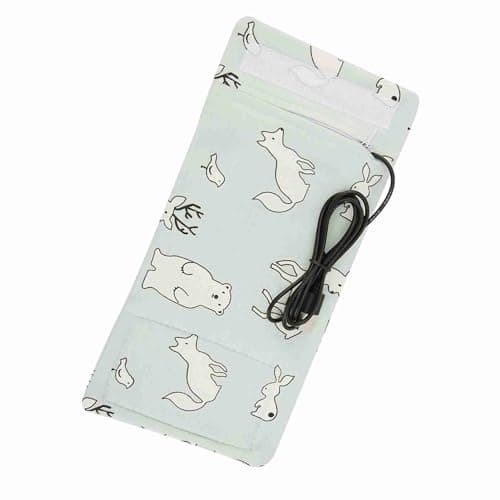 Fabater USB Baby Bottle Warmer Cover, 11x5 Inch, 5V 2A Heating (#4)