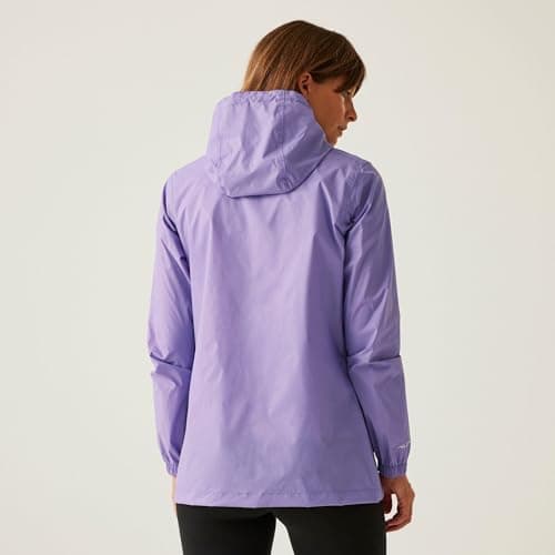 Regatta Womens Pack-It III Jacket Waterproof Pack Away Hiking Walking Coat 28 Black — view 2