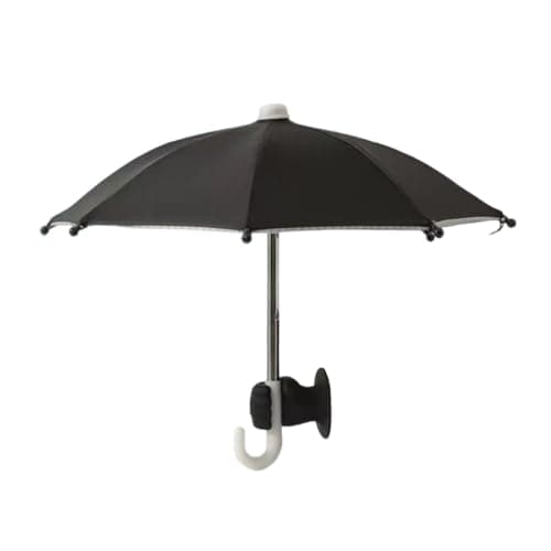 Mobile Phone Sun Umbrella Suction Cup Base Foldable Anti Glare Rainproof For Smartphone Tablet Car Bike Beach Camping Outdoor Travel — view 3