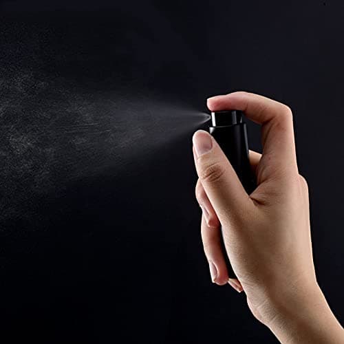 IRON BILL 8ML Mini Atomizer Perfume Travel (Matte Black&Silver&Pink) Refillable Bottle Portable Spray Bottle for Cologne and Perfume (3pcs) — view 2