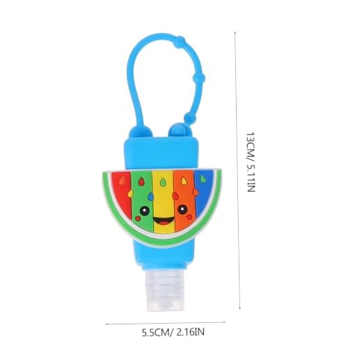 Cartoon Travel Bottles 6Pcs 30ml Plastic Silicone Hook for Boys and Girls — view 2