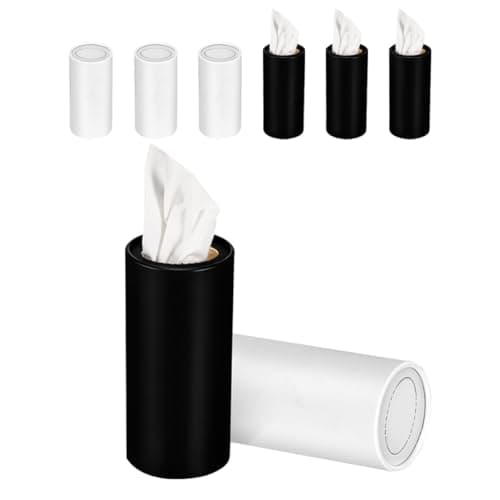 Tissue Holder for Car, 8 Pack Paper Cylinder Dispenser
