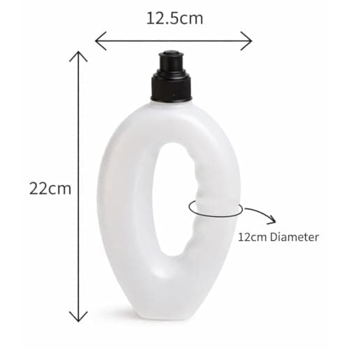 kanta 500ml Handheld Workout Water Bottle Portable Outdoor Camping Running Sporting Bottles Lightweight and Easy Grip Design — view 2