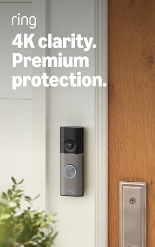 Ring Battery Video Doorbell 4K Pro (newest gen), DIY Wireless Doorbell Camera, Retinal 4K, wide-angle, 10x Zoom, Quick Release Ultra Battery Pack, 30-day free trial of Ring Subscription Plan — view 6