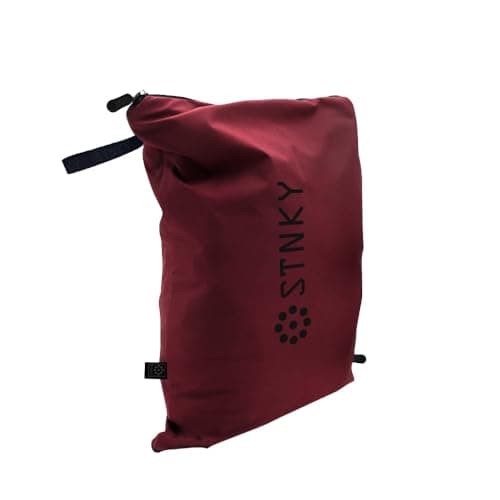 STNKY Bag Pro - Laundry Bags With Zips, Handles and Internal Mesh Bag for Travel, Yoga, Healthcare, Gym Kit, Laundry (Standard, Burgundy) — view 3