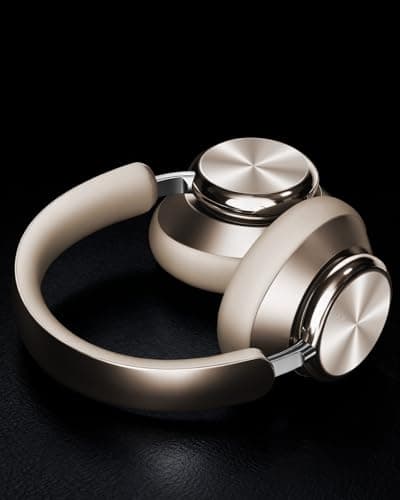 Wentronic Y03 Bluetooth Headphones Wireless Active Noise Cancelling Over Ear Headphones 48 Hours Playtime 6 EQ Music Mode High Sound Quality Headphones with Soft Ear Cushion - Starlight — view 5