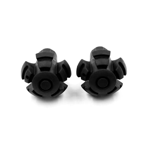 Anhoer Pack of 6 rubber buffers for hiking poles, 11 mm, for Nordic walking poles, pads, walking stick, replacement feet, trekking pads, replacement foot, rubber buffer for common Nordic walking poles — view 6