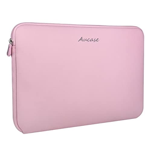 Aucase Laptop Case Sleeve 13.3 14 Inch, Thickest Lightest Water Resistant Neoprene Protective Laptop Bag for Men and Women, Compatible with MacBook 15.3''/ Air 15'' M3 M2, Chromebook