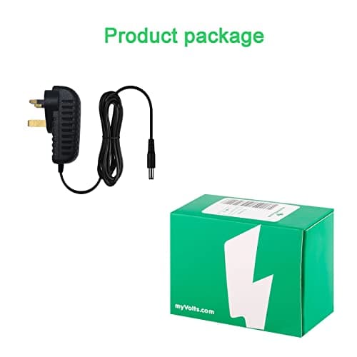 myVolts 7.5V power supply adaptor compatible with Roberts DBL25CF-075200 DAB Radio - UK plug — view 5