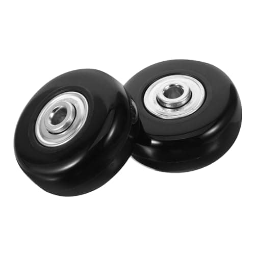 Gatuida Luggage Wheels Replacement Kit, Suitcase Wheel Repair Kit with Swivel Caster, Metal and Rubber, 2pcs, Simple Installation for Luggage and Suitcase Repairs