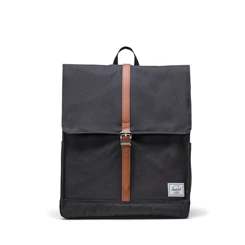 Herschel Unisex City Backpack Black Standard - 16L