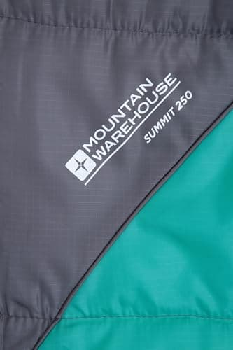 Mountain Warehouse Summit 250 3 Season Sleeping Bag Teal LLR — view 5
