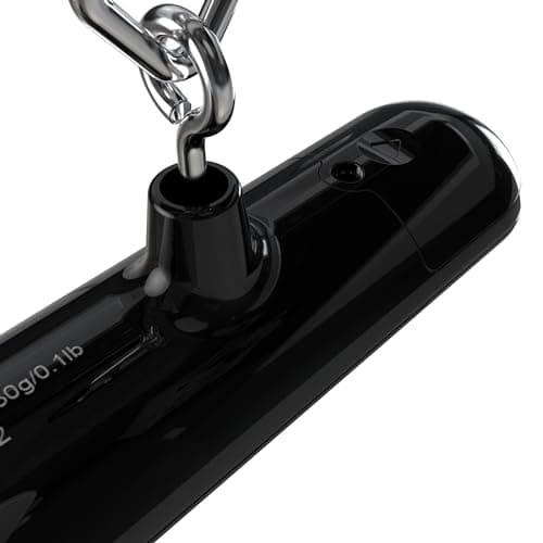 CAMRY Digital Luggage Scale Portable 50Kg Capacity Backlit LCD Overload Alert & Target Weight Battery Included, Black — view 6