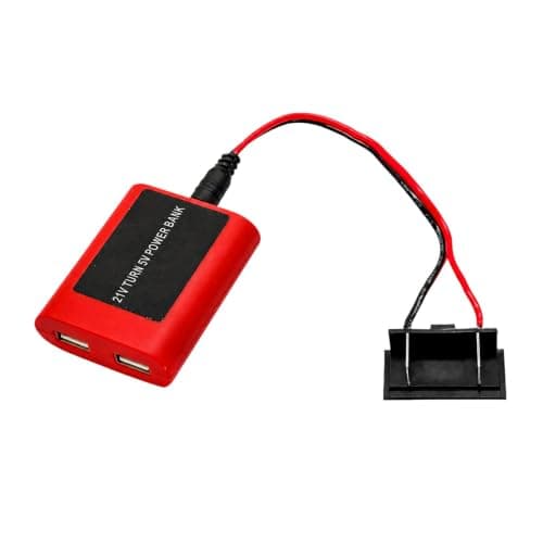 Tool Battery USB Converter 21 to 5V Battery Adapter