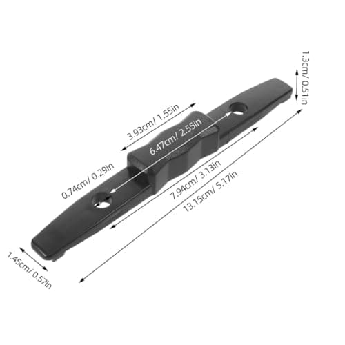 Ipetboom Suitcase Handle Button Repair Kit Black Plastic Round Travel — view 2