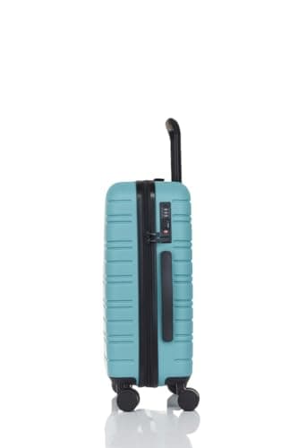 Nere - Stori - ABS Hard-Shell Suitcase Collection - 8-Spinner Wheels - Self-Repairing Zip - Built-in TSA Combination Lock - Expanding Luggage (Mineral, Cabin Bag) — view 4
