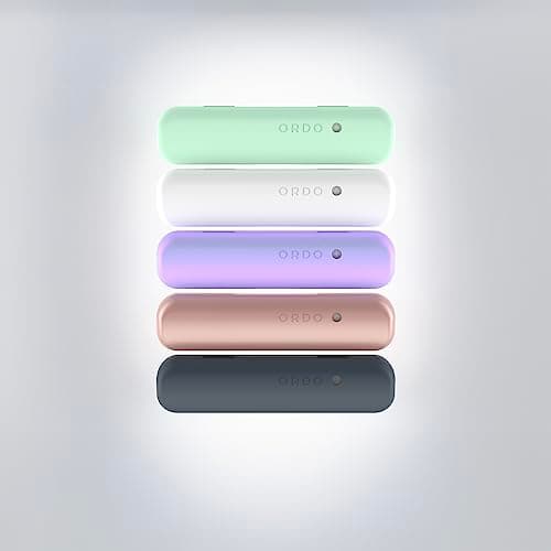ORDO Sonic+ Toothbrush Travel Case, Portable USB Charging, Rose Gold — view 6