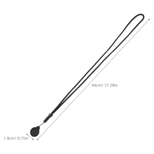 Magnetic Lavalier Microphone Neck Lanyard 2pcs for Wireless Lapel Mics — view 2