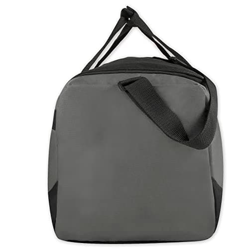 20 Inch, 40 Liter Duffel Bag for Men, Women, Teens – Travel Weekender Overnight Carry-on Shoulder Duffel Tote Bag (Grey) — view 6