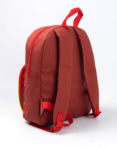 Disney Toy Story Girls Red Jessie Backpack | Adjustable Padded Straps, Front Zip Pocket & Mesh Side Pocket | Back to School Rucksack with Bullseye Graphic Merch — view 2
