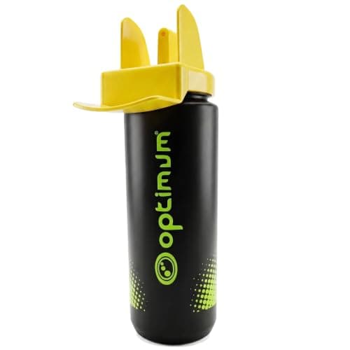 Optimum Sports Water Bottle, No Touch Spray & BPA-Free - 800ml