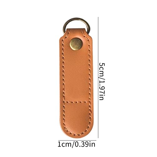 Veeteah SIM Card Bag - PU Leather Removal Ejector Pin Tool Storage Pouch with Detachable - Anti-Rust Phone Cards Holder Pouches for Home, Travel — view 4