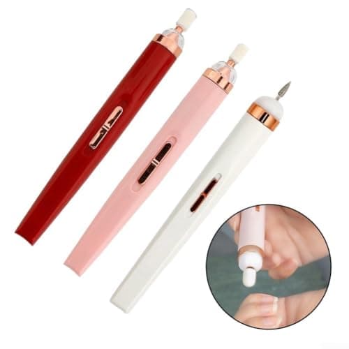 Rechargeable Nail Drill 15000RPM 5 Heads Portable(Red) — view 6