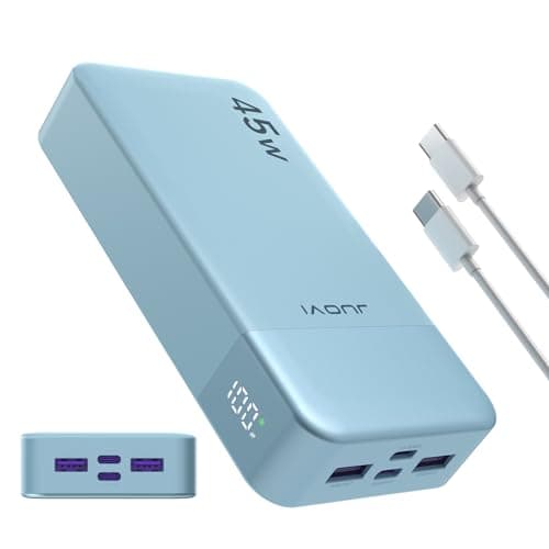 JUOVI 45W Power Bank Fast Charging 20000mAh Portable Charger