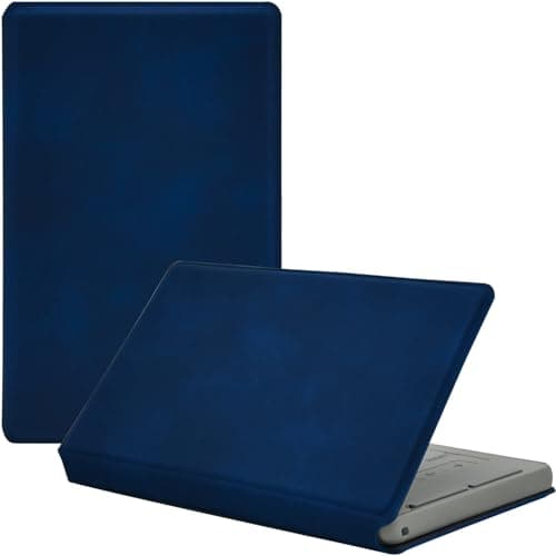 UMUBUHOMS Magnetic Case Compatible with Xteink X4 4.3 Inch E-Book Reader, Ultra Thin Lightweight Leather Protective Cover with Magnetic Closure (Soft-Touch Matte Dark Blue)