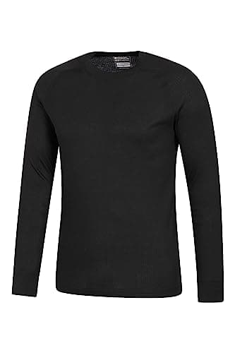 Mountain Warehouse Talus Mens Thermal Top & Pants Set Black (T L — view 6