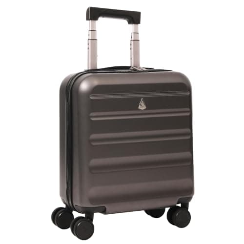 Aerolite 45x36x20 Easyjet 8 Wheel ABS Hard Shell Under Seat Cabin Suitcase