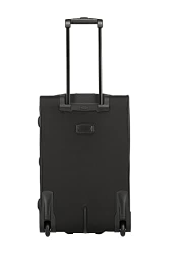 paklite travel suitcase with 2 wheels, medium-sized trolley, ORLANDO, soft travel luggage bag with wheels in timeless design, 63 cm, 58 liters — view 3