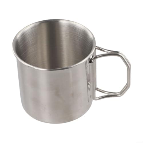 6-Piece Stainless Steel Camping Cookware Set Foldable — view 6
