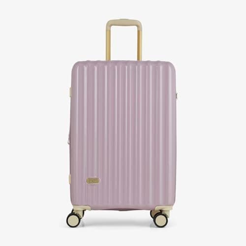 Rock Primrose Medium 62L Hard Shell Suitcase - Purple — view 2