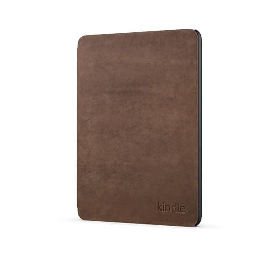 Amazon Kindle Paperwhite and Amazon Kindle Colorsoft Case, Lightweight and Water-Safe, Foldable Protective Cover – Premium Leather — view 4